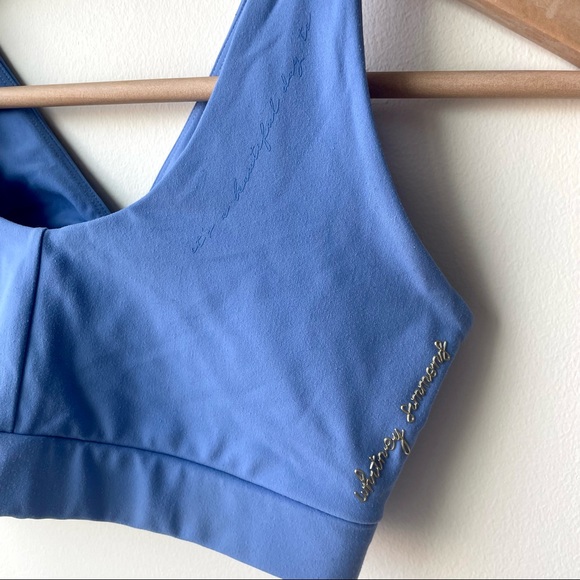 Gymshark x Whitney Simmons V2 Bra Baby Blue - Picture 4 of 5